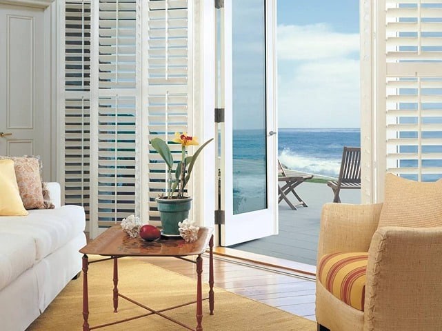 Heritance® Wood Shutters from Hunter Douglas at Carlos Interiors, Inc. near Crofton, Annapolis, Maryland (MD)